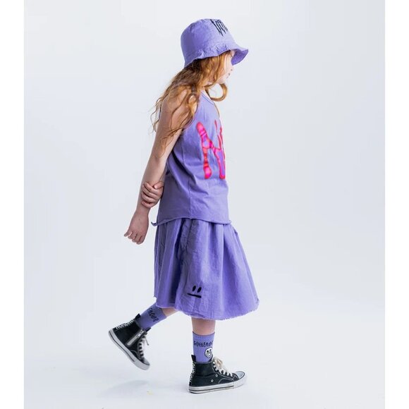 Nununu Silou Skull Socks in Concrete - Picture 5 of 5